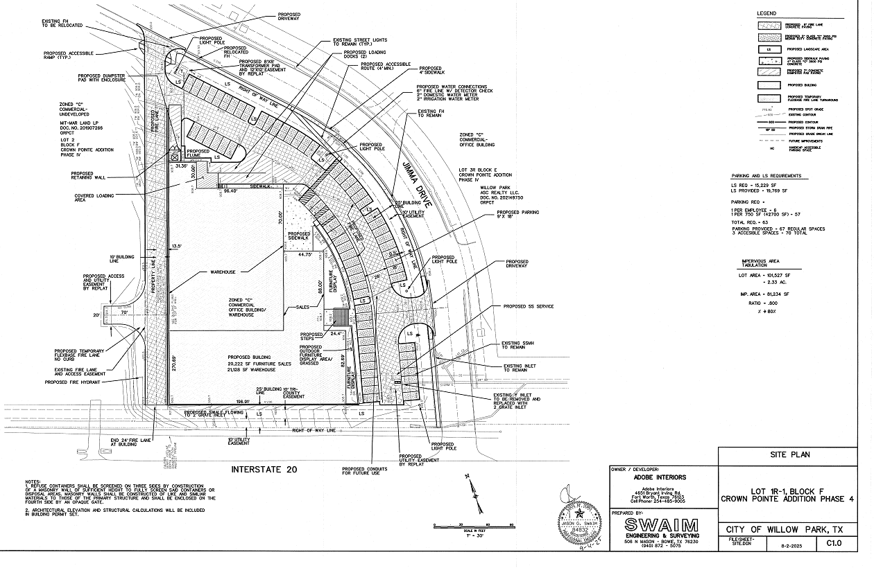 Adobe Interiors plan sheet