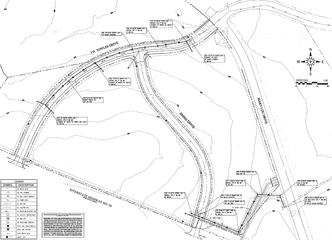Sheet from the Adobe Interiors issued-for-construction plan set